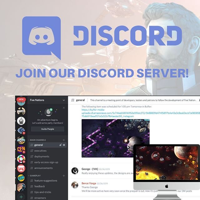 Join us on Discord and stay tuned about the development of #fivenat ...