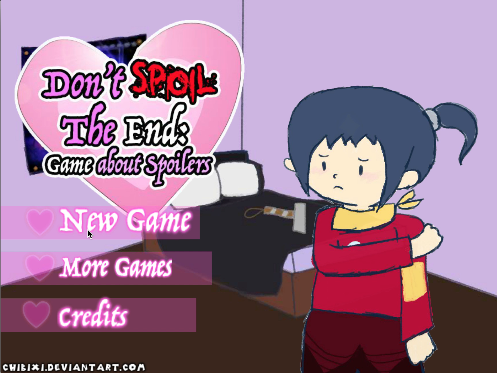 When the game ends. Don't spoil it игра. Snaggemon - a Grunt dating SIM.