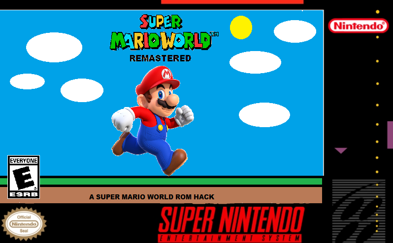 Our New Box Art For Our Rom Hack Super Mario World Remastered A Smw