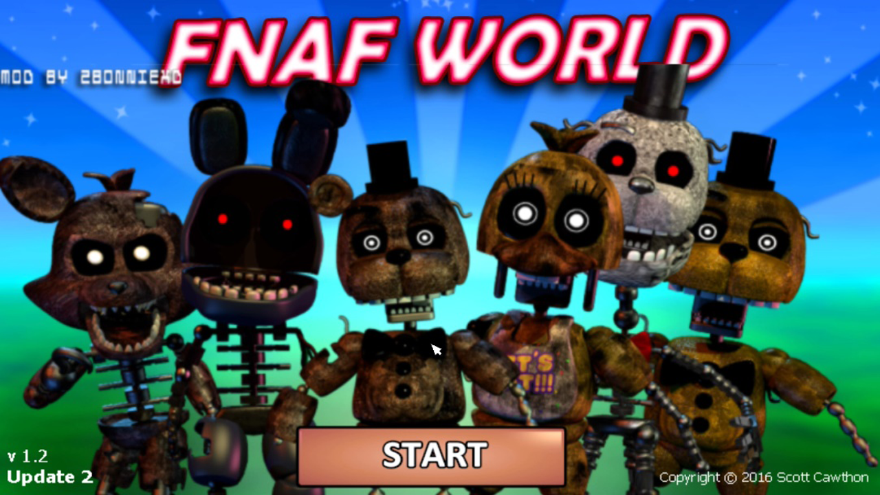 Fnaf world tjoc r mods https gamejolt games fnafworldtjocrmo