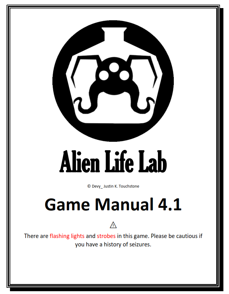 Alien Life Lab Manual 4.1