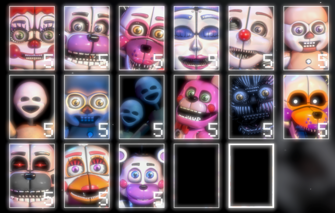 Who could they be? - Sister Location Custom Night ULTIMATE by ...