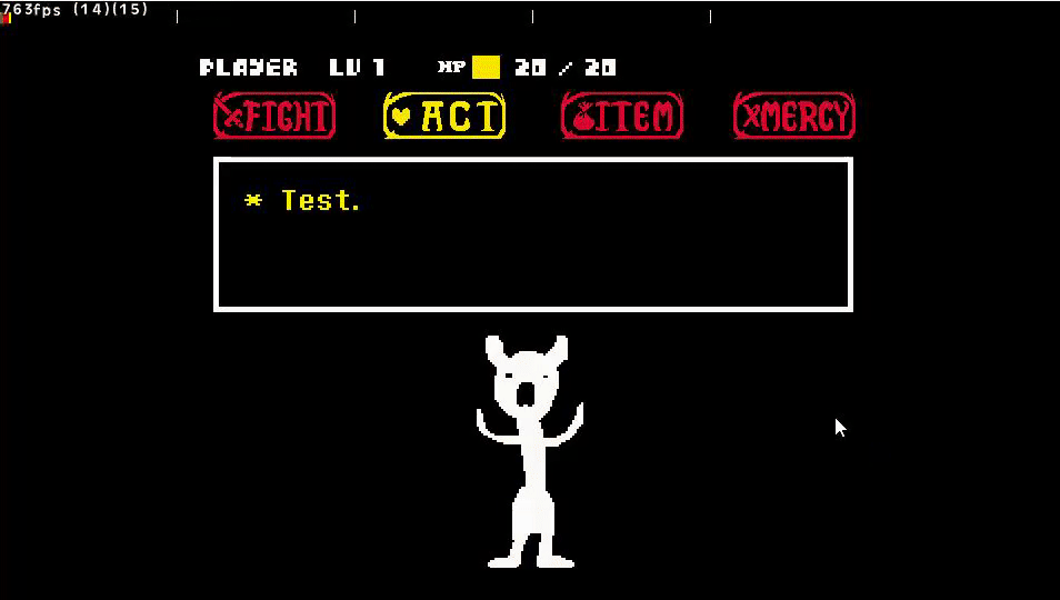 Figuring out how to use the battle system using UNDERTALE ENGINE by