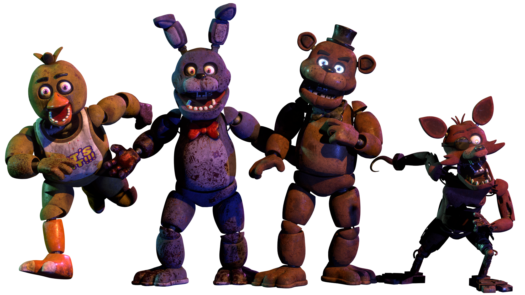 Fnaf classic animatronics