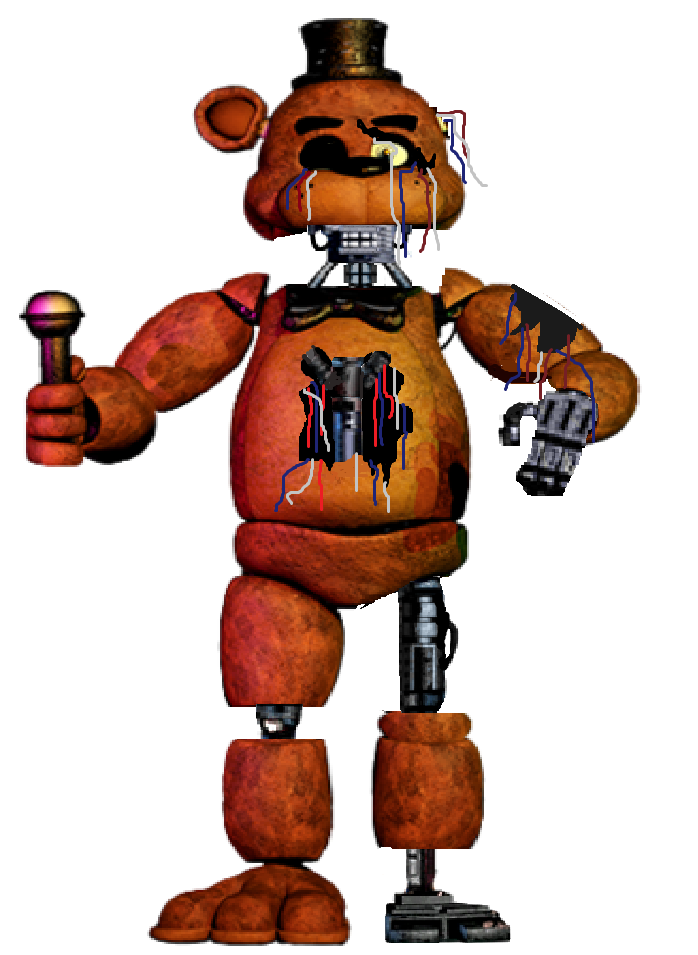 Fnaf 2 Withered Animatronics Renders Sfm Five Nights At Freddy S Amino 