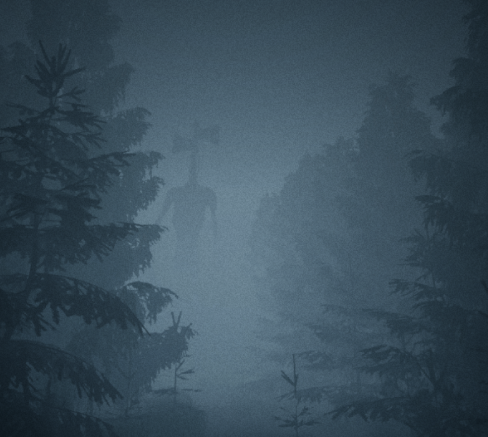 added thicker fog added film grain Siren Head Remastered by Bearflye