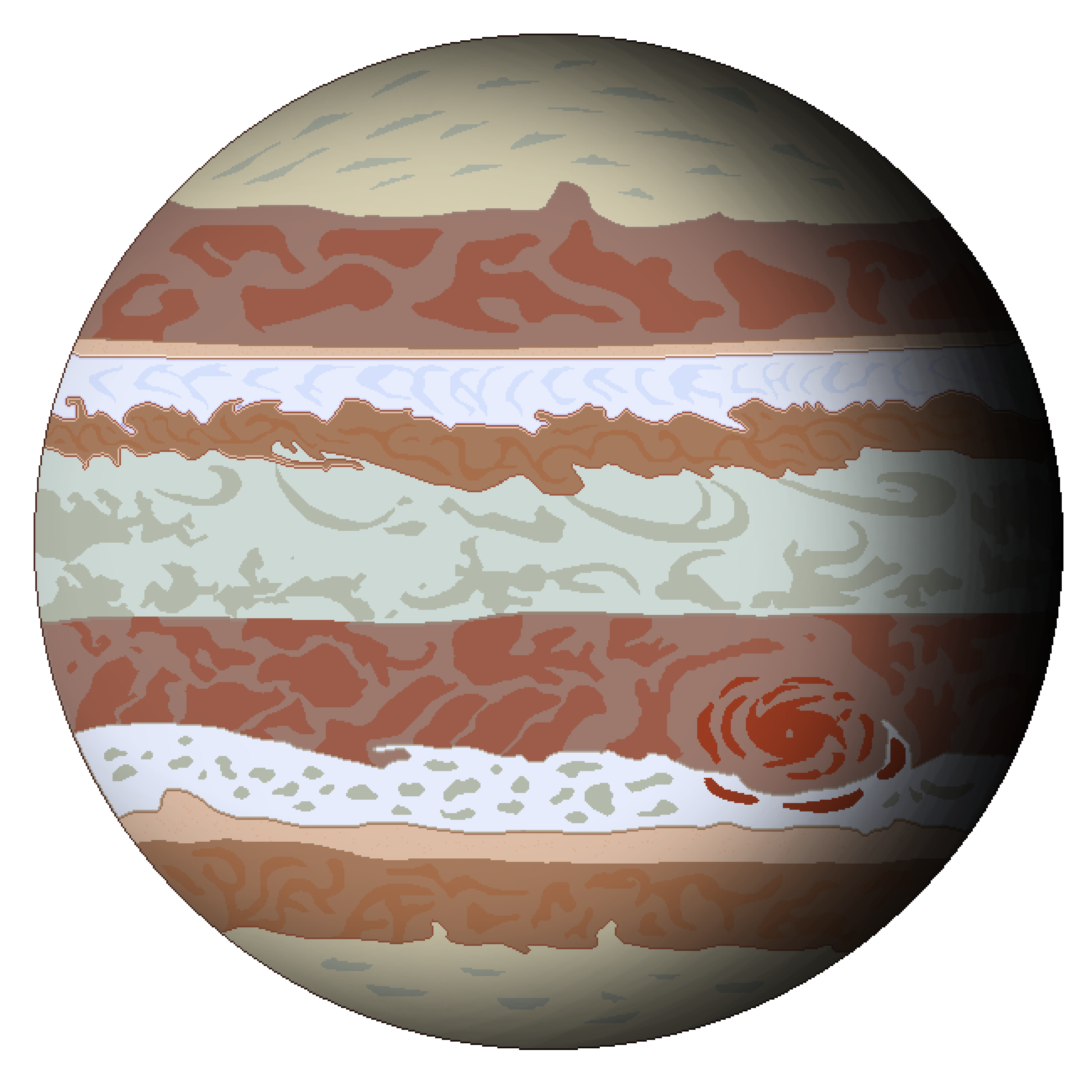 Finished work on the Jupiter sprite! - Enceladus Project by ace_game ...