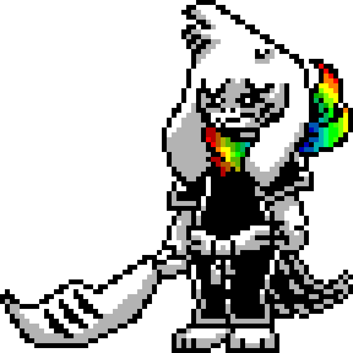 Undertale Asriel God Sprite