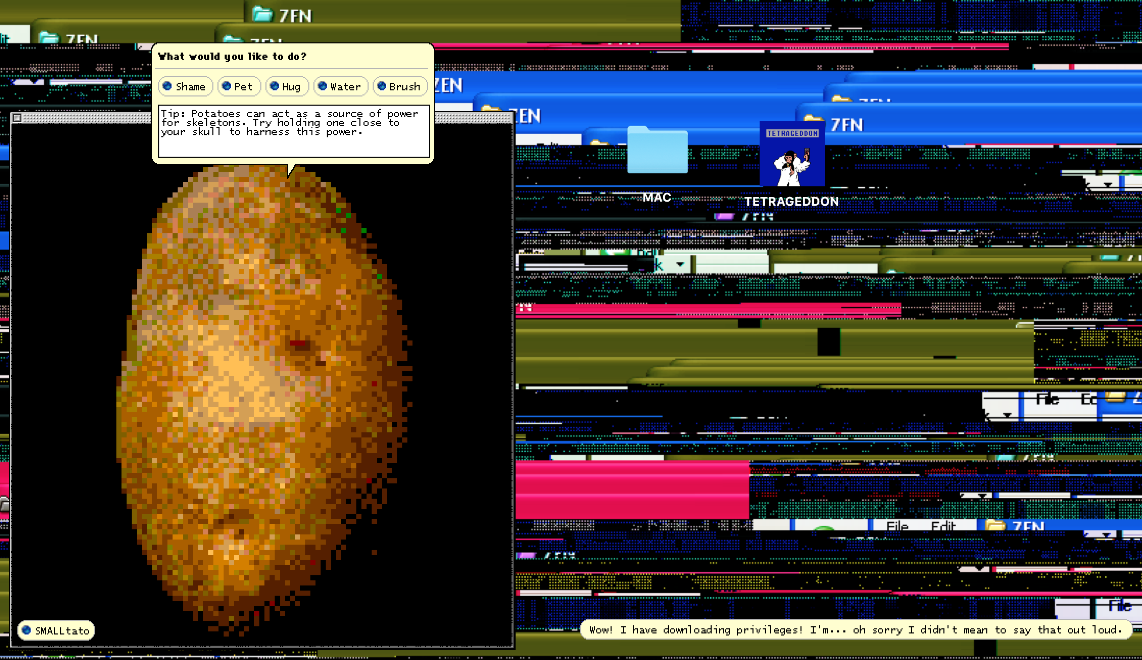 Electric Love Potato by Nathalie Lawhead (alienmelon) on Game Jolt