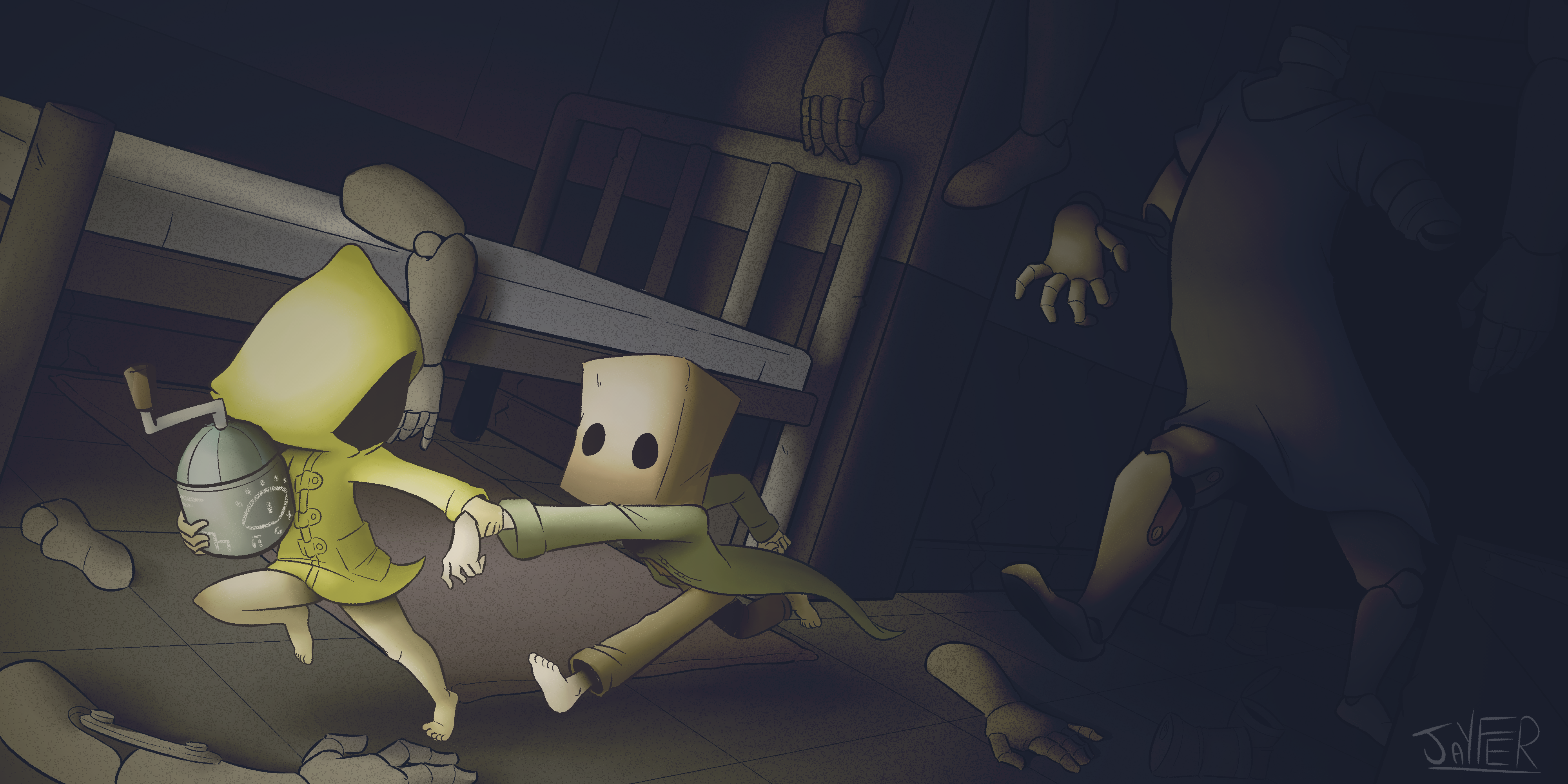 Little nightmares fatal error steam фото 45