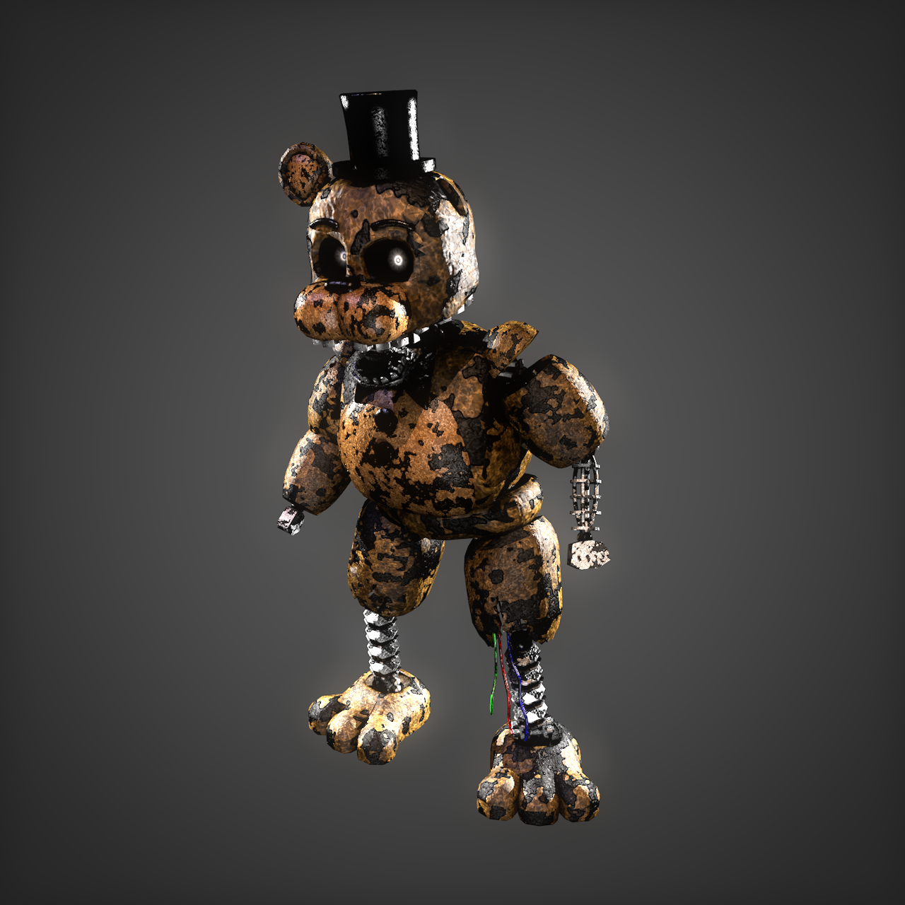 YONOSOYFRANYT On Game Jolt I Finally Finished My Recreation Of The New Ignited Freddy