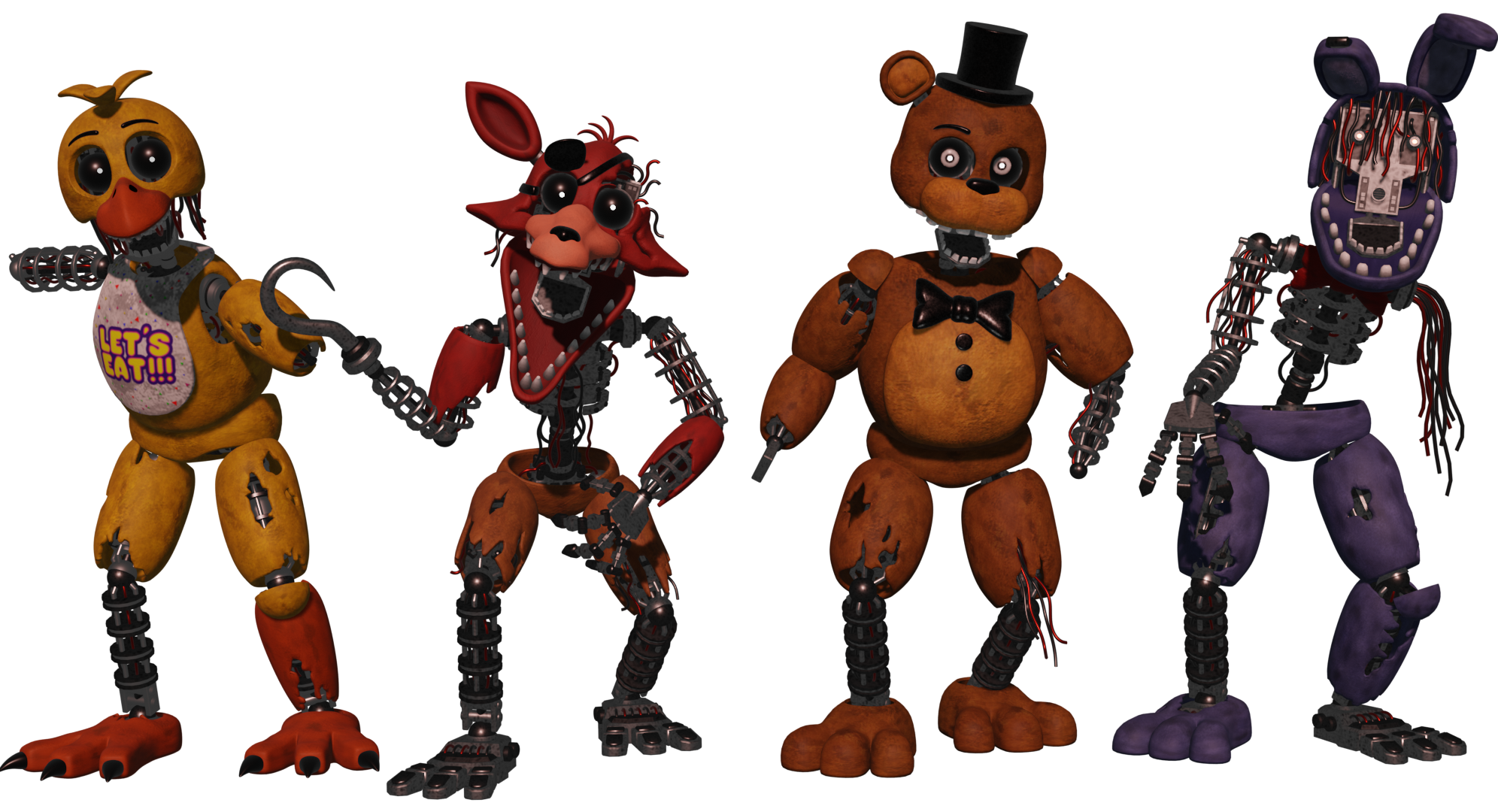 fnaf 2 blender models download