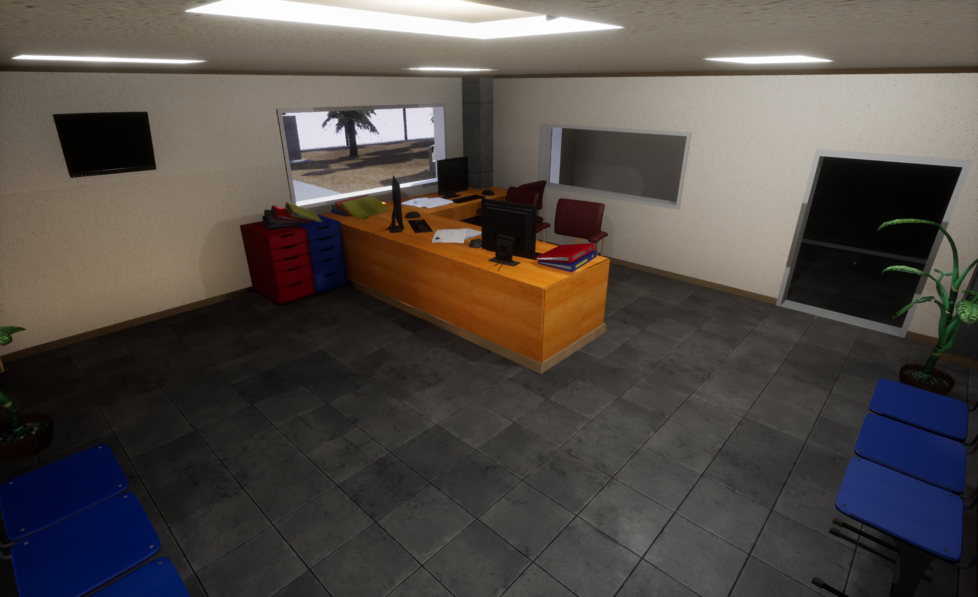 Realifesimulator Police Department Interrogation Room