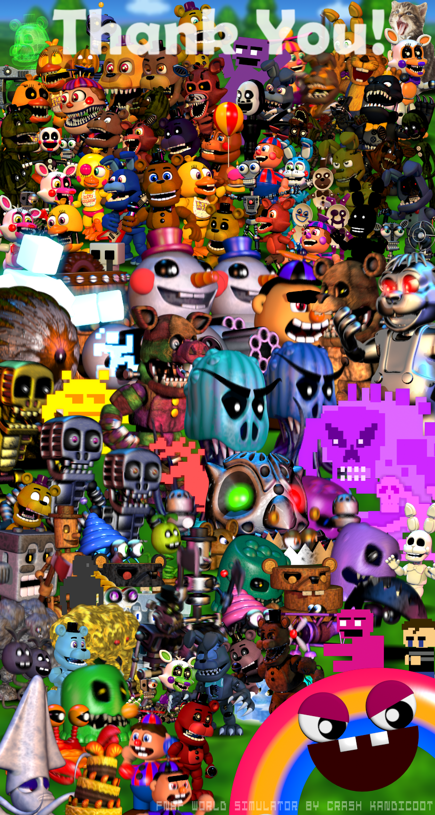 FNaF World Simulator By CrashKandicoot Game Jolt