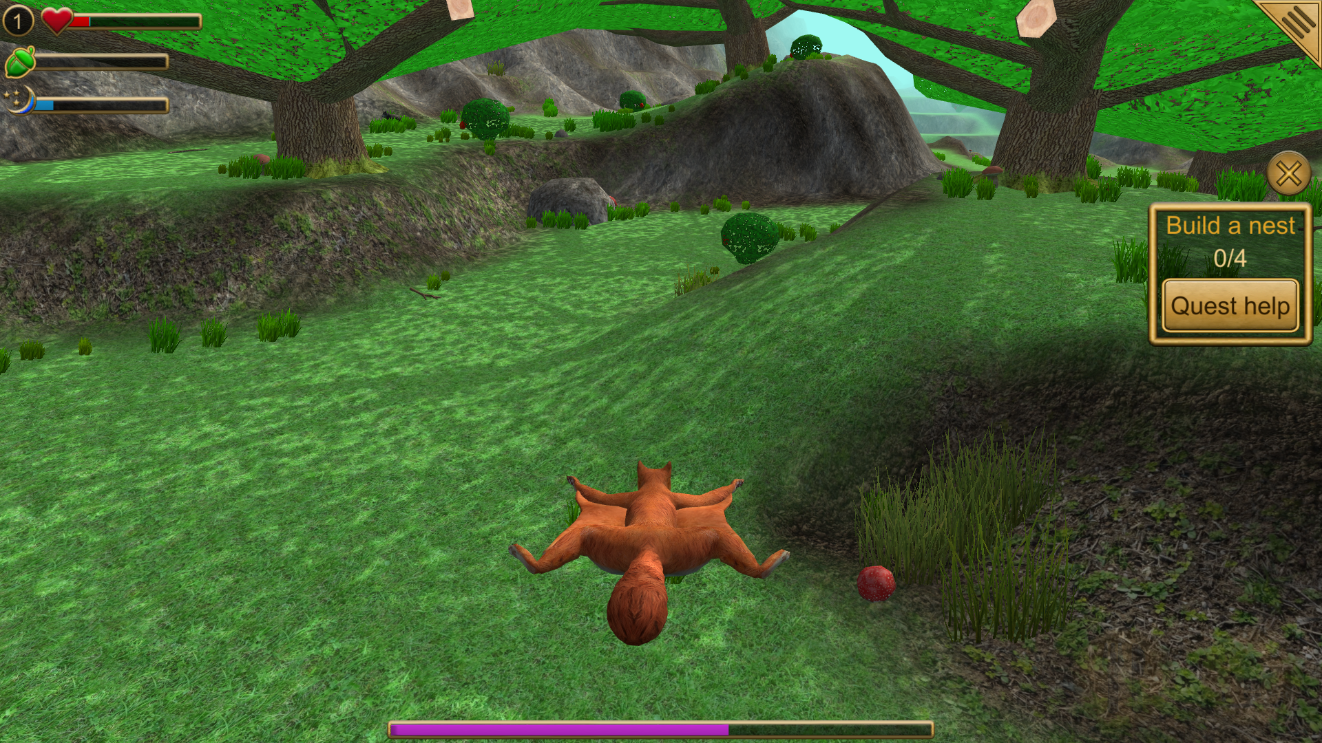Squirrel simulator. Игра про белку. Компьютерная игра с белкой. Белка для игры ПК. Прыгающая белка игра.