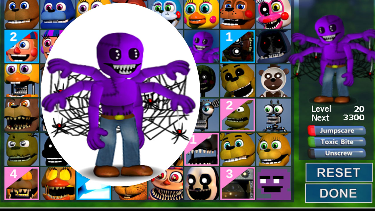 Fnaf World Mod Purple Guy By Max Games Pepe Game Jolt   кк Fr7vmmfn 