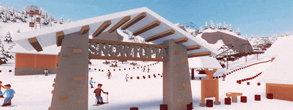 Snowtopia: Ski Resort Tycoon PC-GIF game
