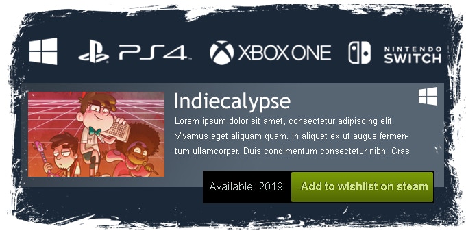 Indiecalypse, Jogos para a Nintendo Switch, Jogos